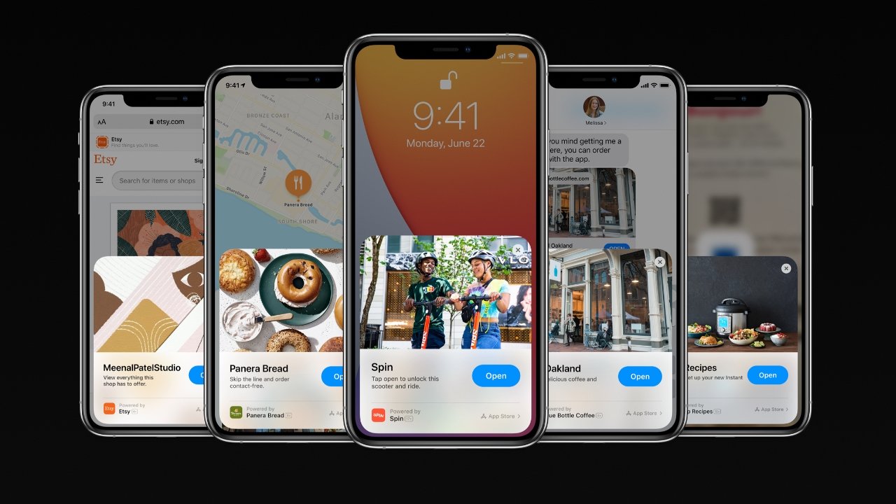 App Clips use images like QR codes to reveal content, which could be useful for a wearable AR device