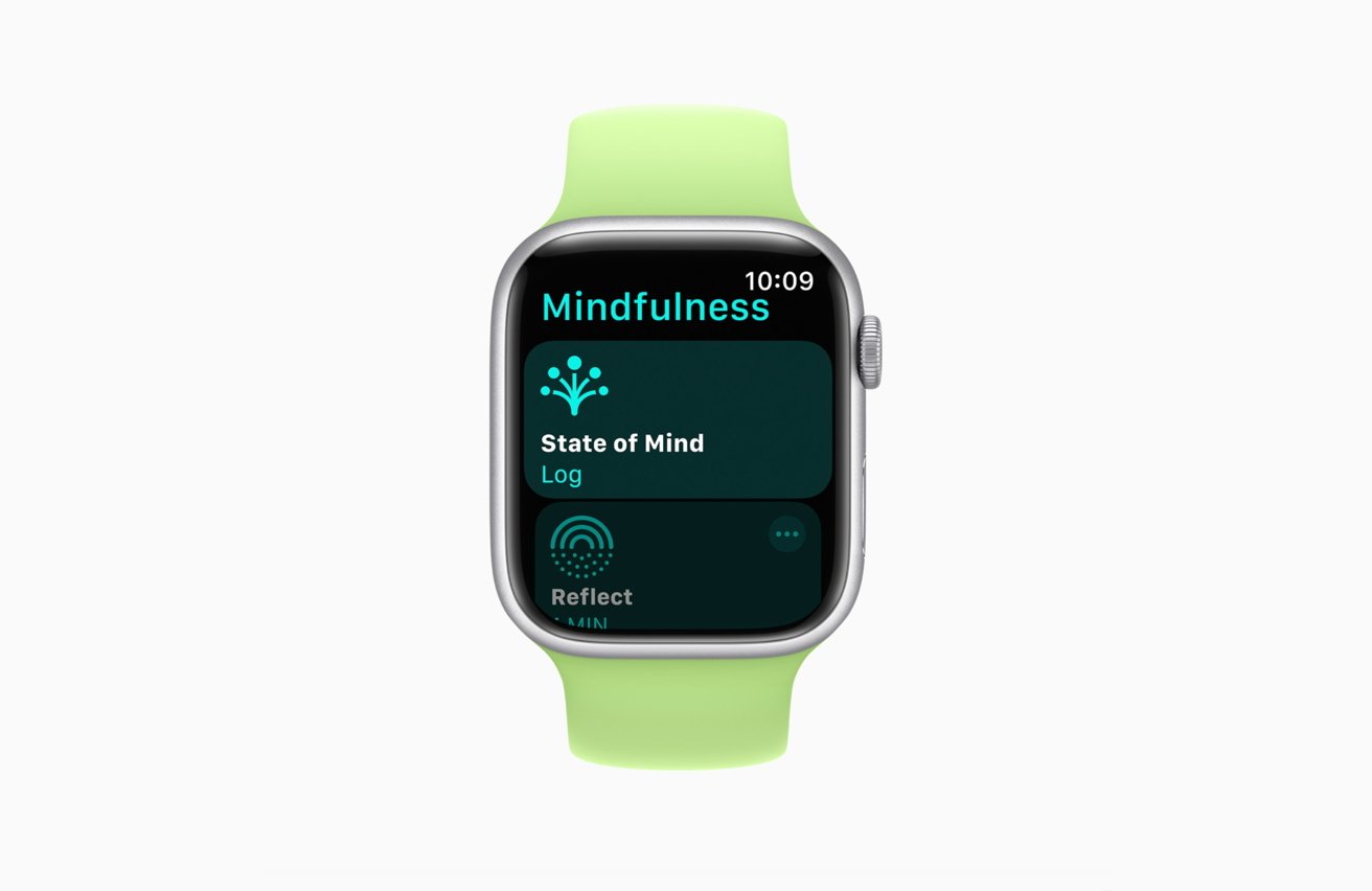 With the Mindfulness app, users can discreetly and conveniently log their momentary emotions and daily moods