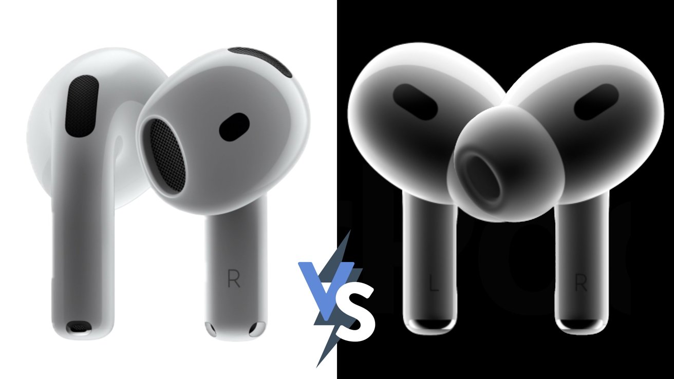 AirPods 4 vs AirPods Pro 2