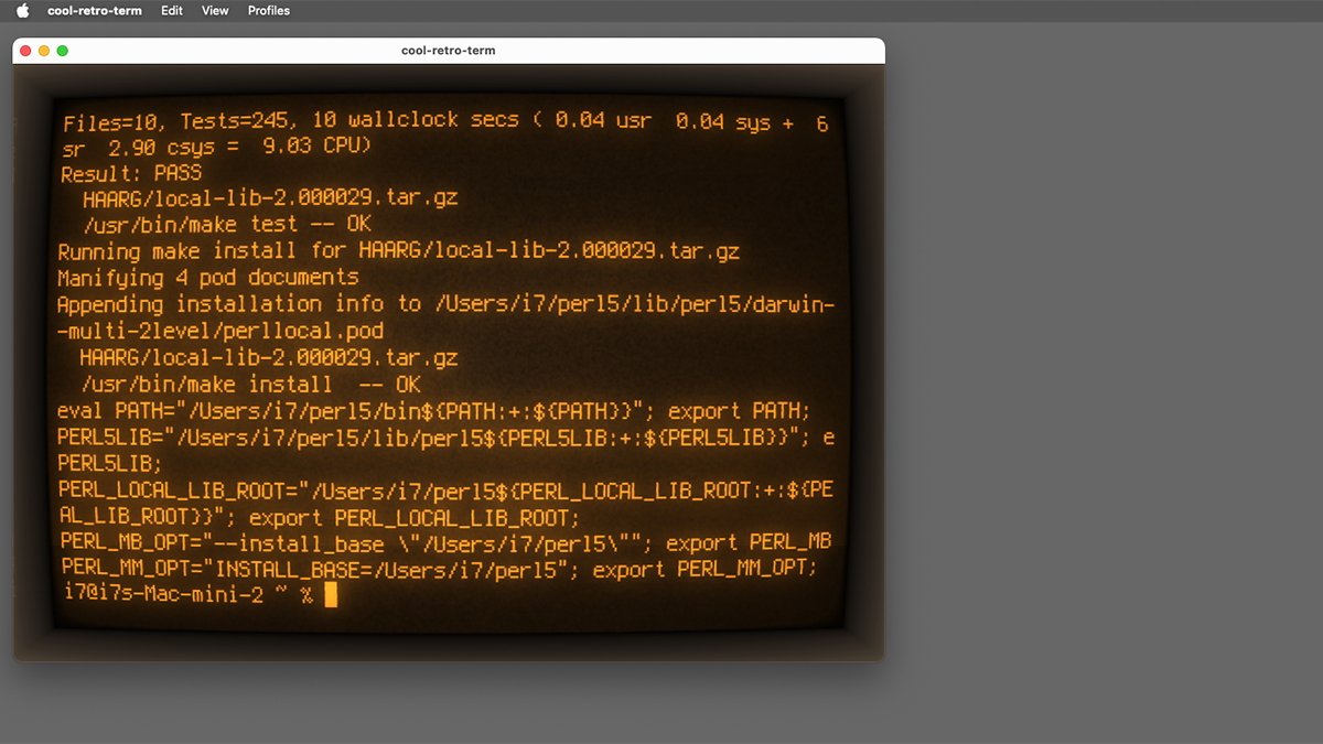 Use cool-retro-term to simulate old CRT terminal displays.
