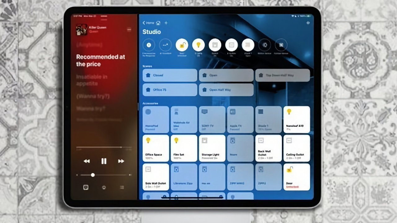 Concept image of the future Siri smart-home hub